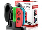 Nintendo Switch Joy-Con Pro Controller Charging Station LED Stand Dock