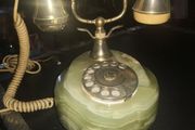 Beautiful heavy Onyx marble telephone
