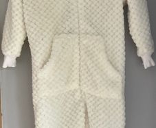 V by Very ivory cat hood Onesie Size 2-3 EUC