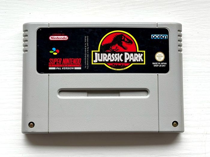 Jurassic Park for Nintendo SNES - Cart