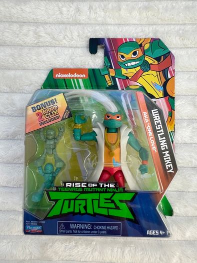 Rise Of The Teenage Mutant Ninja Turtles Wrestling Mikey Aka One Love TMNT Please see photos