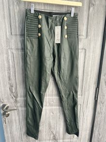 BNWT Faux Leather Leggings S-M