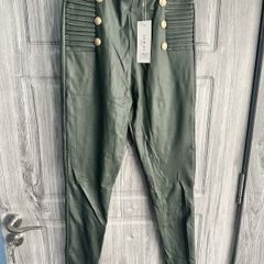 BNWT Faux Leather Leggings S-M