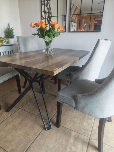 dining table and chairs