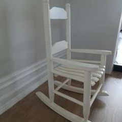 Childs Wooden rocking chair