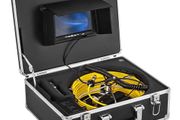 Sewer Camera, Pipe Inspection Camera 30M, Sewer Inspection Video Camera 7"Monitor Pipeline Inspection Camera Drain Camera Industrial