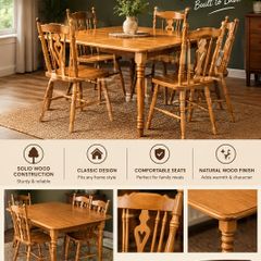 Kitchen Table And 4x Chairs