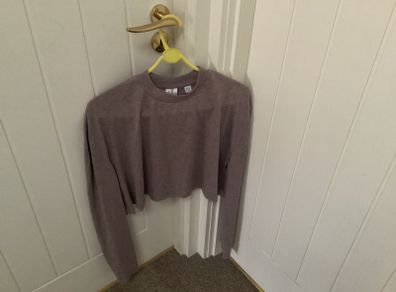 Gym crop top Size 12
