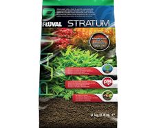 Fluval Plant & Shrimp Stratum 4kg - Volcanic Soil Substrate for Planted and Shrimp Aquariums