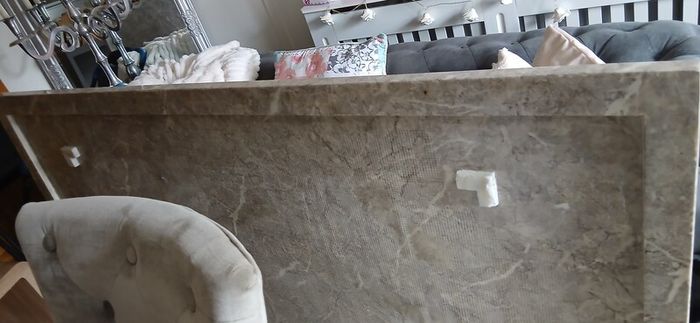 marble table