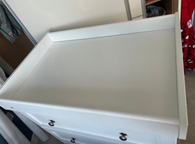 Dresser and baby