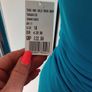 BNWT Quiz turquoise shoulder dress size UK10 EU38 Postage included Image 5