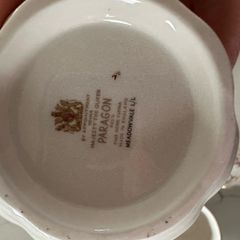 Paragon Fine Bone China Meadowvale Tea & Coffee Service  Royal Warrant 6 Place Setting
