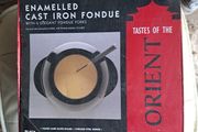 Fondu Set- Cast Iron Brand new in Box