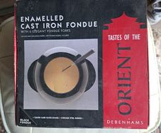 Fondu Set- Cast Iron Brand new in Box