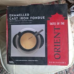 Fondu Set- Cast Iron Brand new in Box