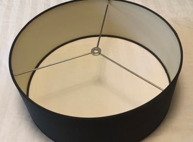 Silk Black lampshade