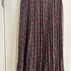 Boho midi skirt