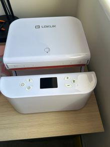 LOKLik Auto tumbler heat press white