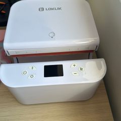 LOKLik Auto tumbler heat press white