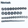 51pc Custom Bushing Bearing Seal Driver Push Press Disc Tool Set 18-65mm Image 2