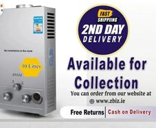 10L LPG Gas Water Heater for Camping & Home:Available for collection