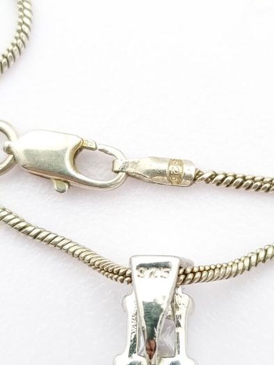 Silver Cubic Zirconia Necklace