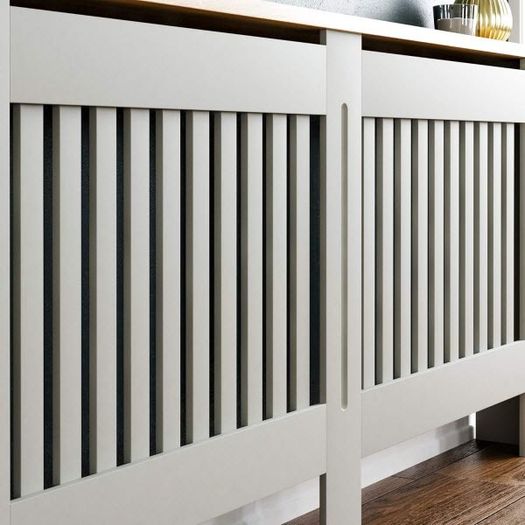 XL 172cm Radiator Cover Grey