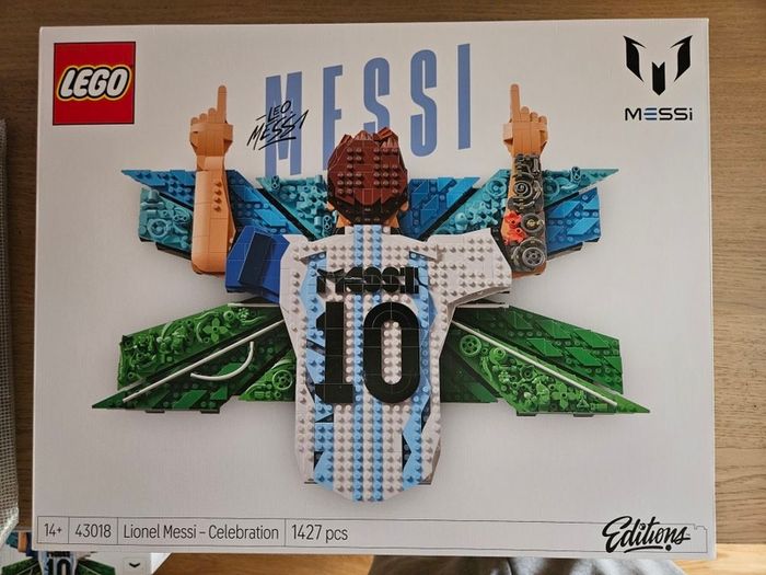 lego bundle football editions/world cup, Messi celebration 43018 + 43019