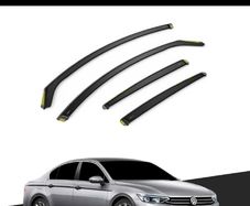 VW Passat B8 2014-2023 4 Door Saloon Wind Deflectors Rain Guard Visors 4pc