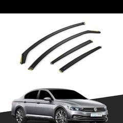 VW Passat B8 2014-2023 4 Door Saloon Wind Deflectors Rain Guard Visors 4pc