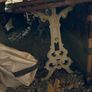 Vintage Cast  Iron Table Image 3