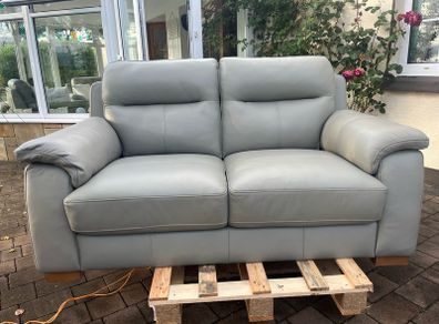 2 seater leather sofa