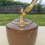 Antique copper and brass kettle Image 4