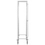 Kitchen Trolley for 16 Trays 38x55x163 cm Stainless Steel Image 3