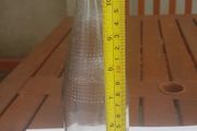 old glass Lucozade bottle