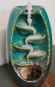 CERAMIC INCENSE BURNERS for incense sticks, waterfall