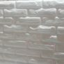Styrofoam panels BRICK WHITE 100 x 50 cm box 22m2 Image 2
