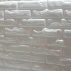 Styrofoam panels BRICK WHITE 100 x 50 cm box 26m2