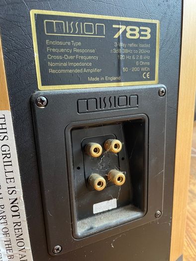 Mission 783 speakers and AV receiver bundle