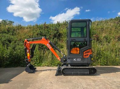 NEW 2026 KGX K18 Mini Digger Excavator Kubota 3cyl