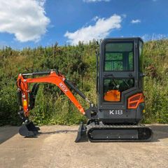 NEW 2026 KGX K18 Mini Digger Excavator Kubota 3cyl