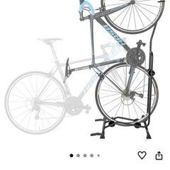 Bike stand upright
