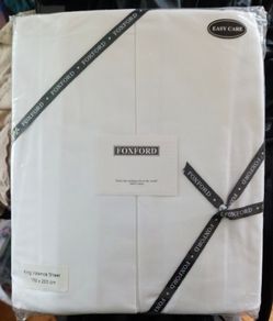 Foxford Woollen Mills Cotton King Valance Sheet
