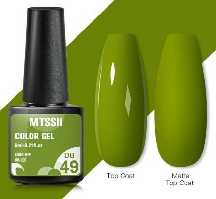 Nails Polish Gel Soak Off UV 6ml