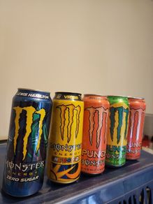 Full and Unopened Monster Energy Cans 24 Can Bundle