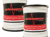 main image for ad Electric Fence Fencing White Tape 2 x 200m x 20mm (400m)