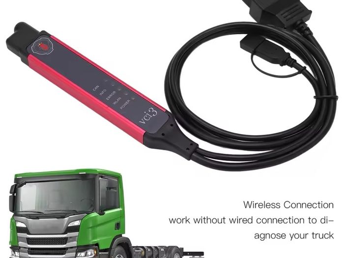 Engine Check Tool Truck Scanner VCI 3 Scanner  Reader Wifi Wireless Engine Fault  Diagnostic Scan Tool for Scania Truck