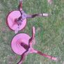 Antique wine or pedestal tables, D18 Image 3