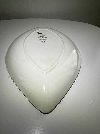 Poole Pottery Delphis Plate (Shape 91)